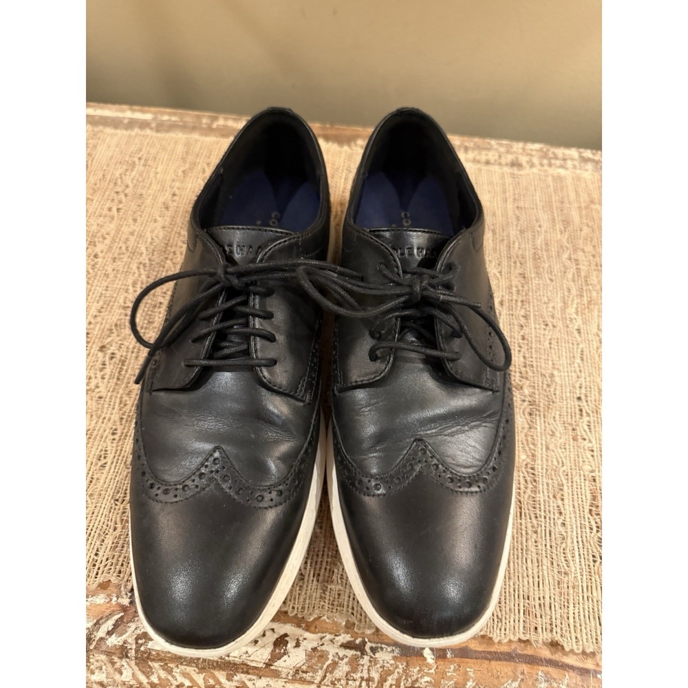 Cole Haan Grand.OS Wingtip Oxford Dress Shoes Men's Size 11M black - Picture 10 of 15